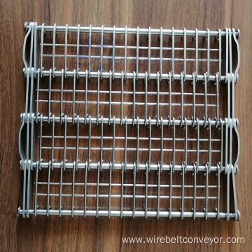 Round Wire Eye Link Conveyor Belt